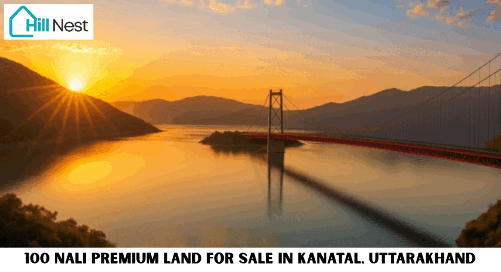 100 Nali Premium Land for Sale in Kanatal, Uttarakhand Scenic Hill Investment