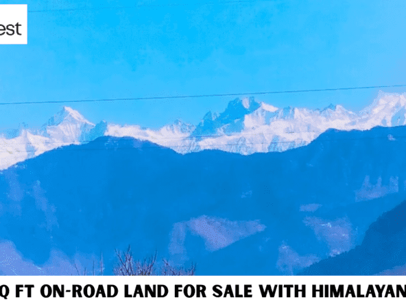 1600 Sq Ft On-Road Land for Sale with Himalayan View in Uttarakhand | Prime Investment