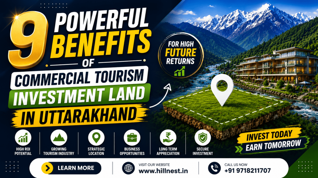 Commercial Tourism Investment Land in Uttarakhand