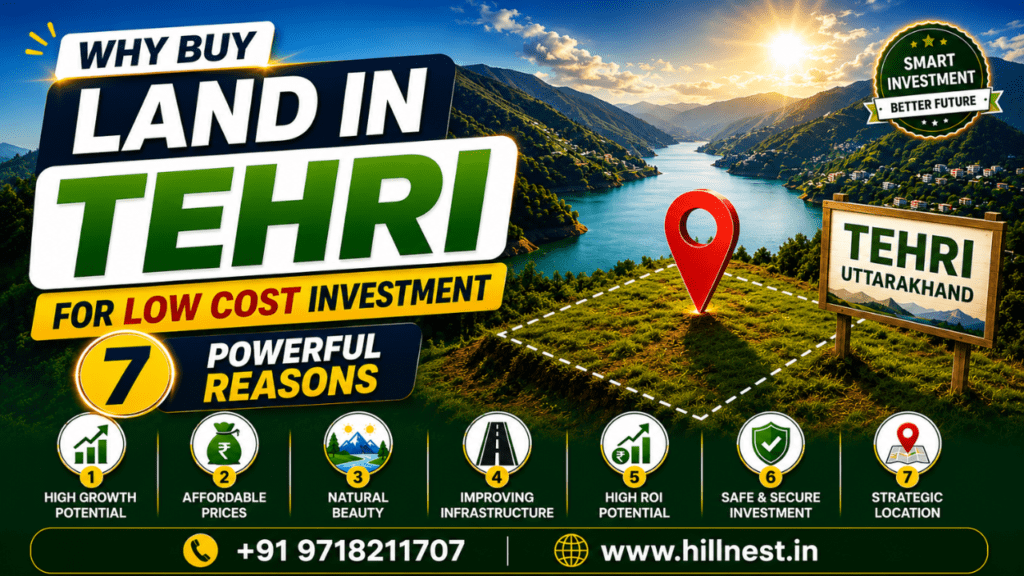 Buy Land in Tehri for Low Cost Investment