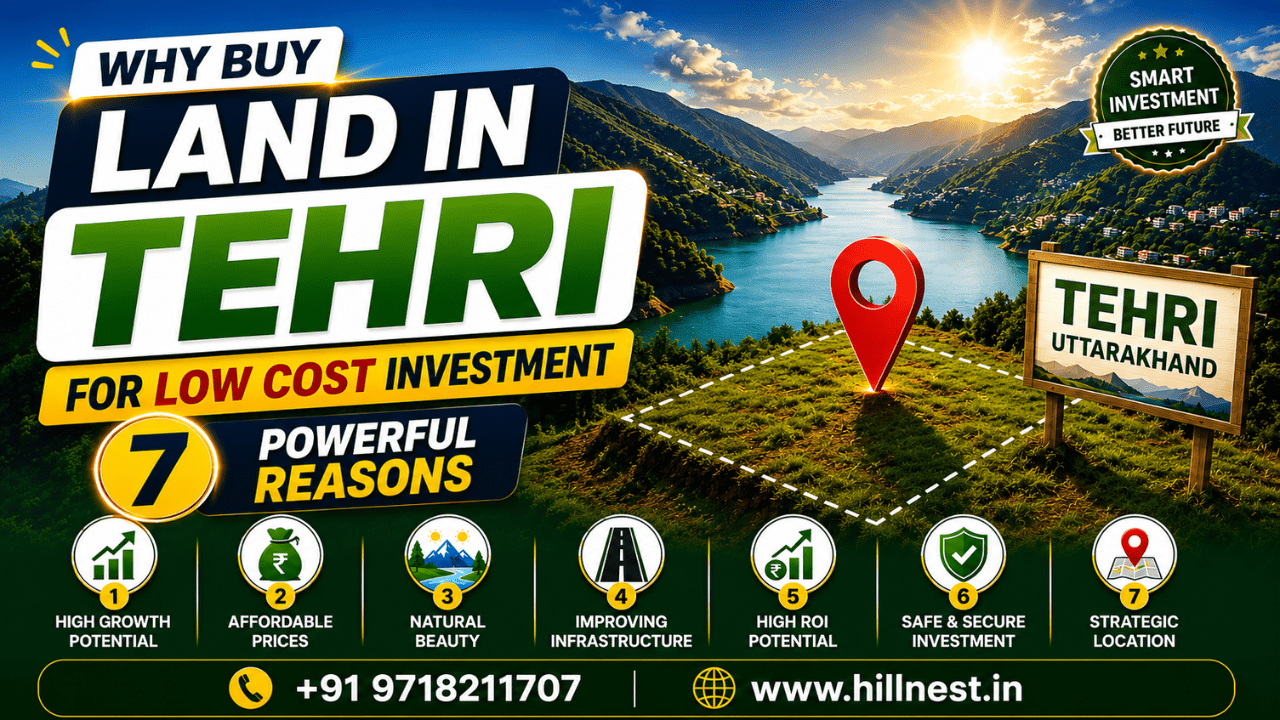 Why Buy Land in Tehri for Low Cost Investment – 7 Powerful Reasons 1 Buy Land in Tehri for Low Cost Investment