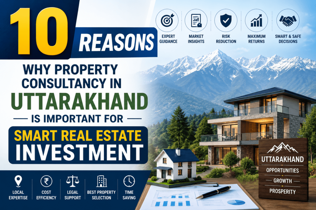 10 Reasons Why Property Consultancy in Uttarakhand is Important for Smart Real Estate Investment 1 10 Reasons Why Property Consultancy in Uttarakhand is Important for Smart Real Estate Investment