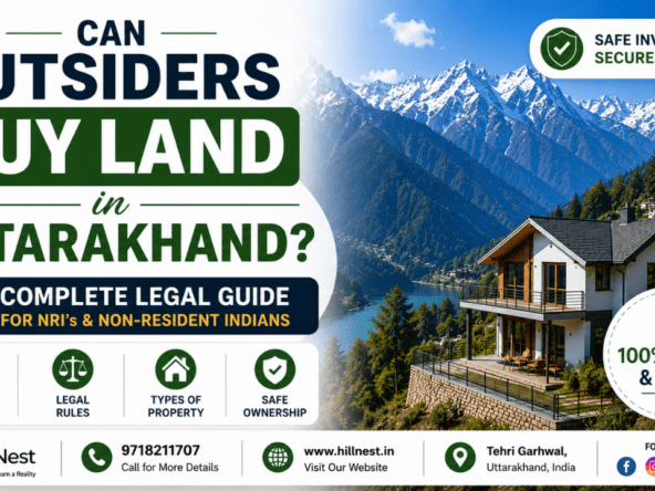 Can Outsiders Buy Land in Uttarakhand