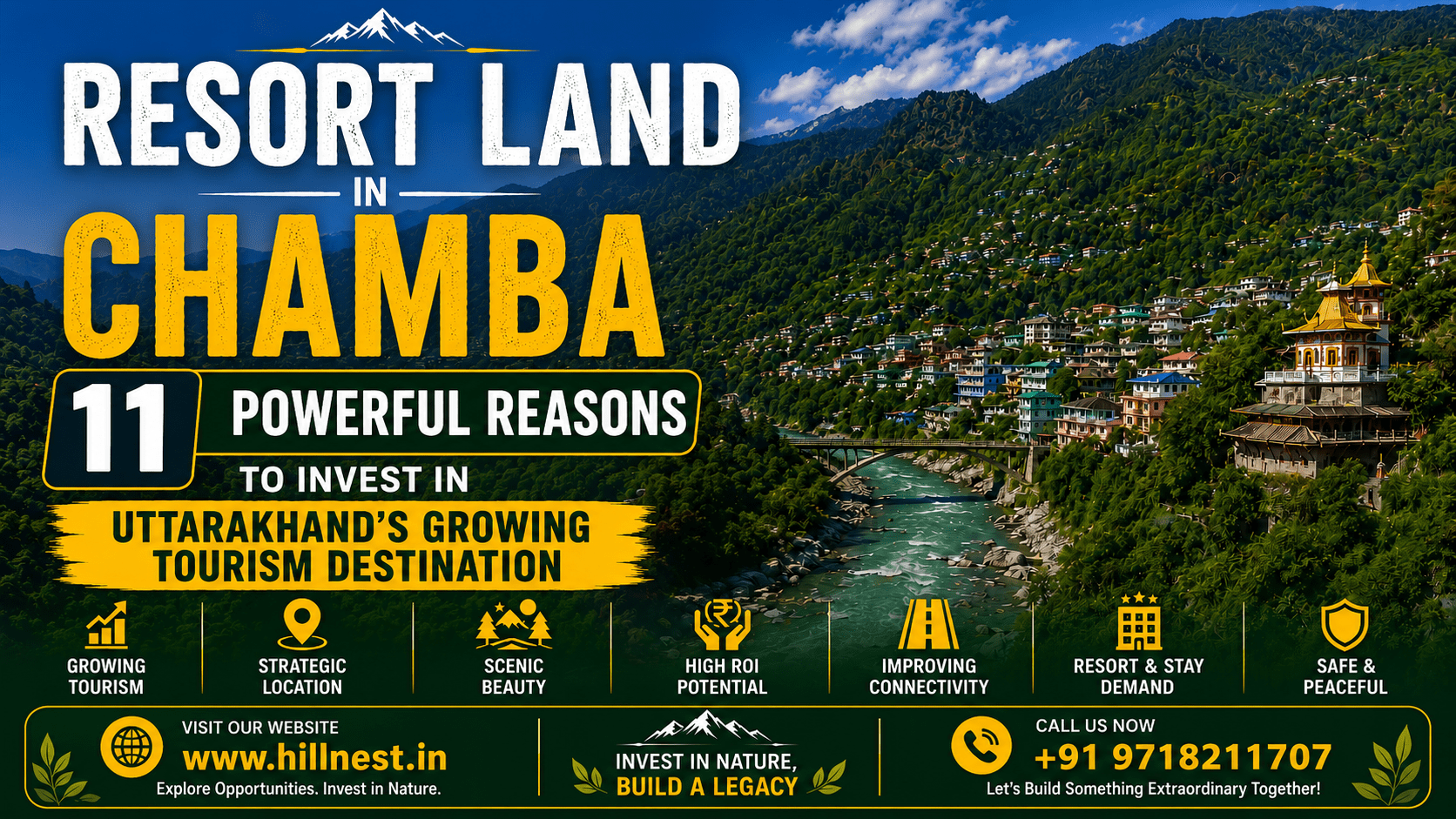 Resort Land in Chamba 11 Powerful Reasons to Invest in Uttarakhand’s Growing Tourism Destination 1 Resort Land in Chamba