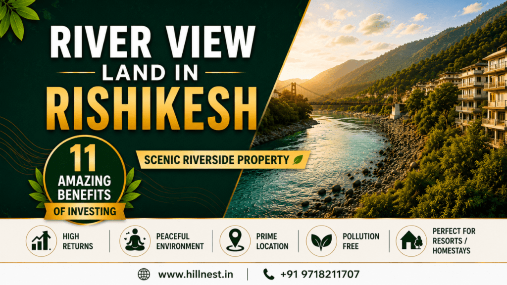 River View Land in Rishikesh