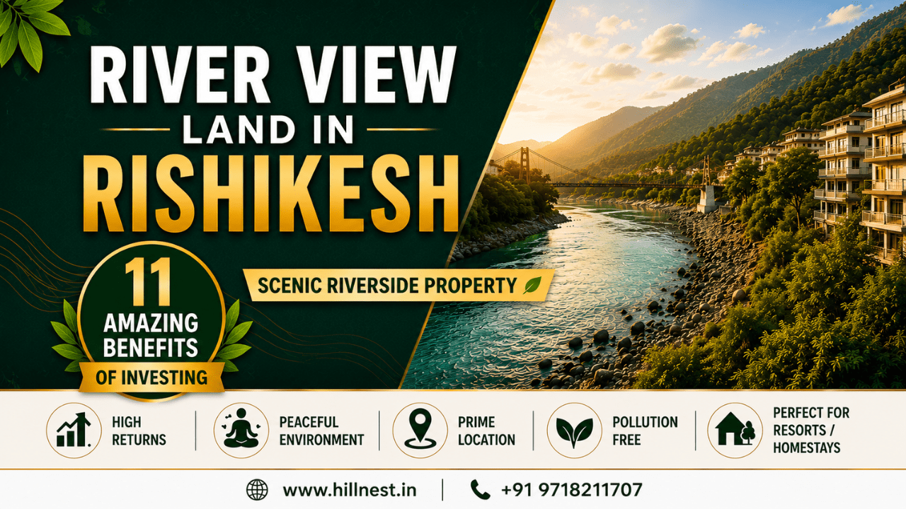 River View Land in Rishikesh
