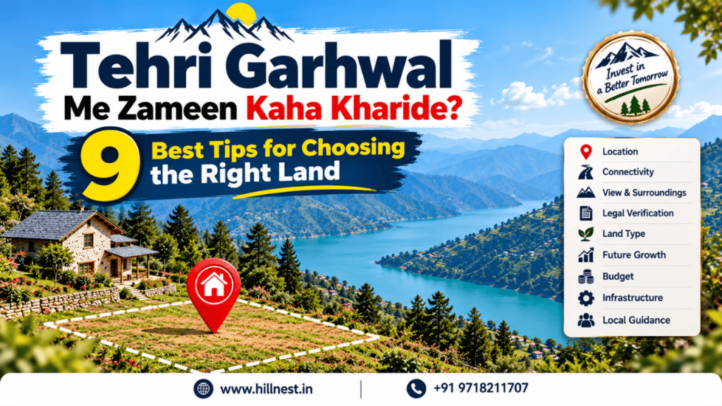 Tehri Garhwal Me Zameen Kaha Kharide? 9 Best Tips for Choosing the Right Land 1 Tehri Garhwal Me Zameen Kaha Kharide 9 Best Tips for Choosing the Right Land