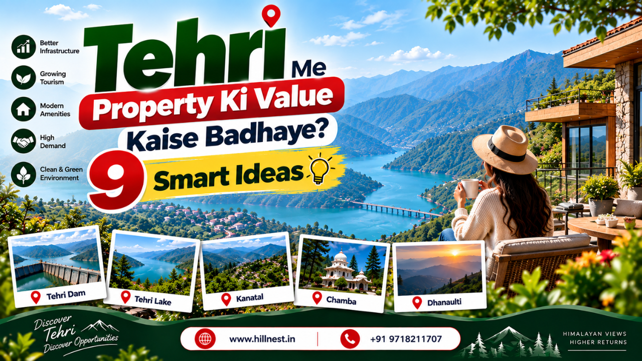 Tehri Me Property Ki Value Kaise Badhaye?