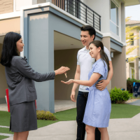 happy-smile-young-couple-take-keys-new-big-house-from-real-estate-agent_73503-2526